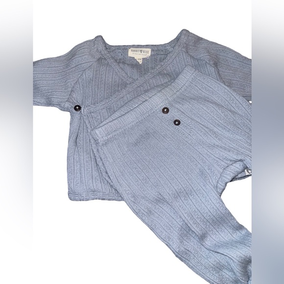 Rabbit and Bear infant blue thermal set - Picture 4 of 4